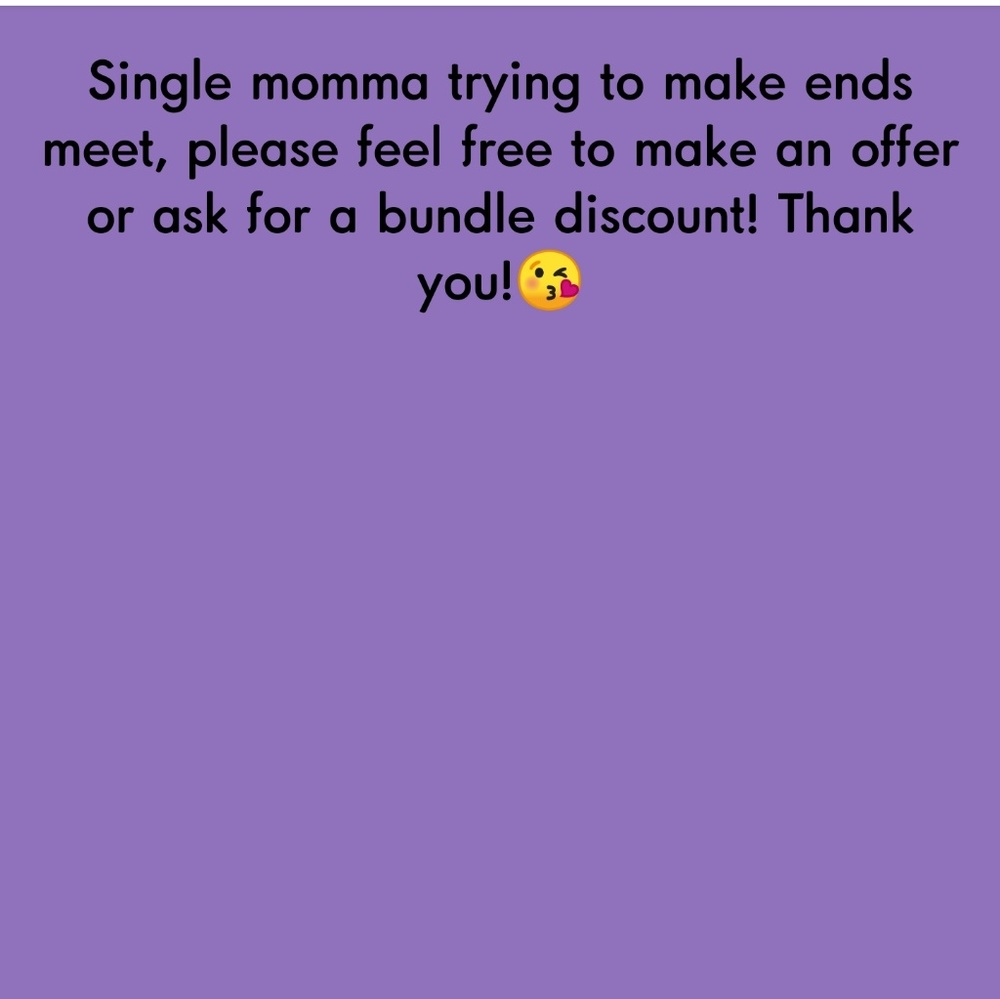 Offers welcome!